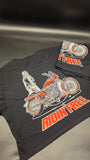 "DYNA GIRL" Cropped ladies T-shirt